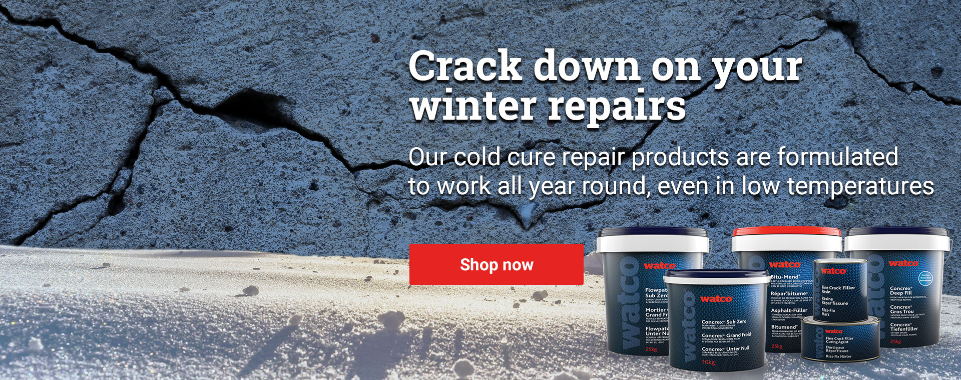 Crack down on your winter repairs
