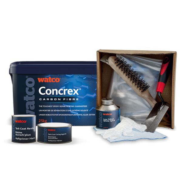 Watco Concrex® Carbon Fibre Repair Bundle Pack
